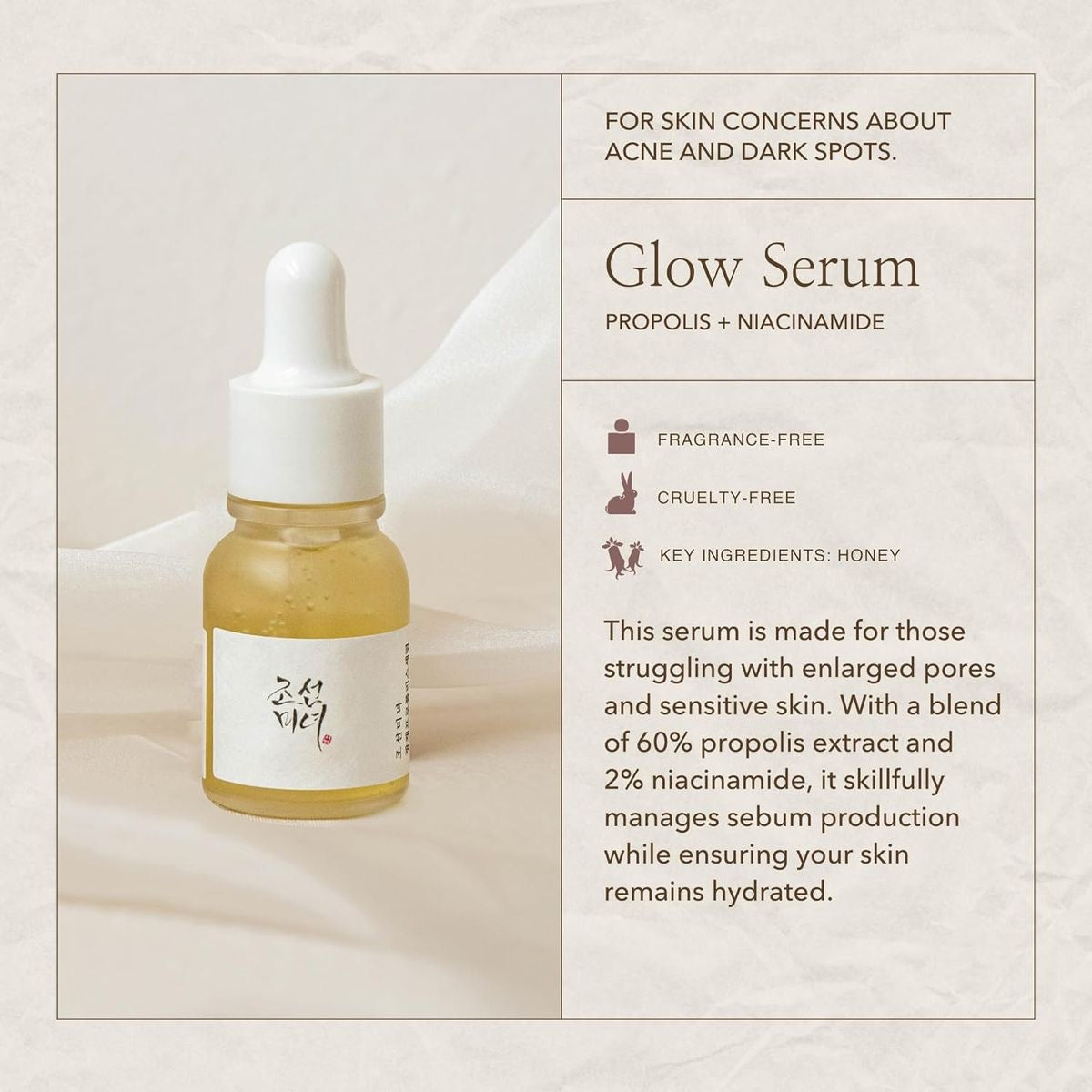 Beauty Of Joseon Glow Serum : Propolis + Niacinamide