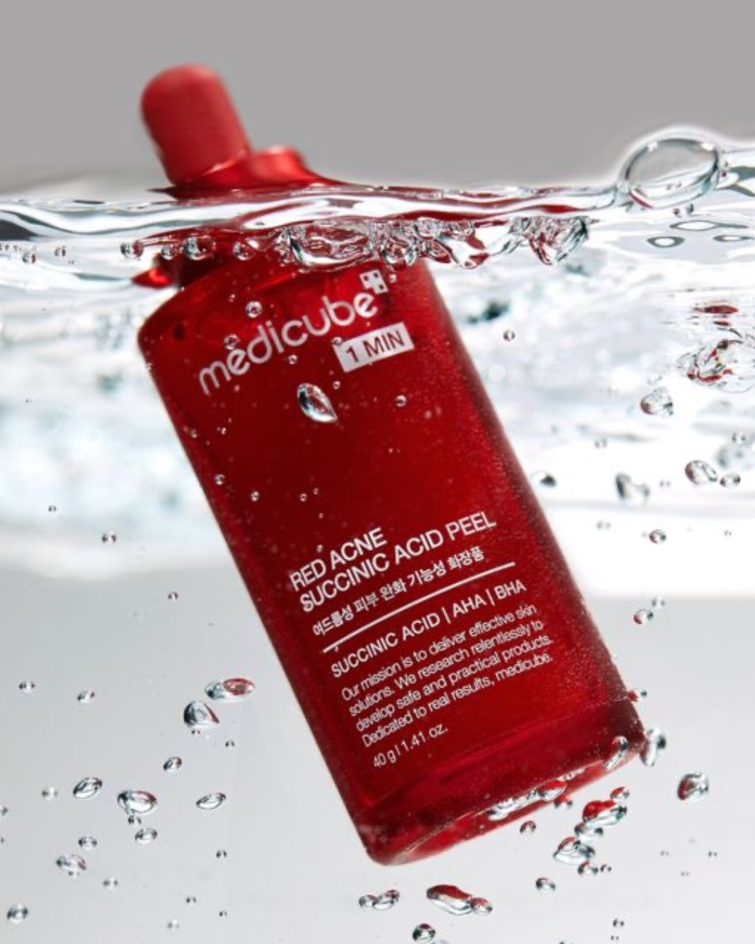 Medicube Red Acne Succinic Acid Peel Cleansing Booster
