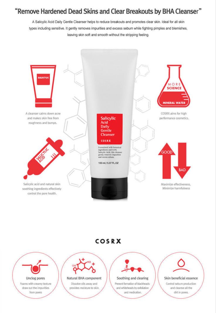 Cosrx Salicyclic Acid Daily Gentle Cleanser