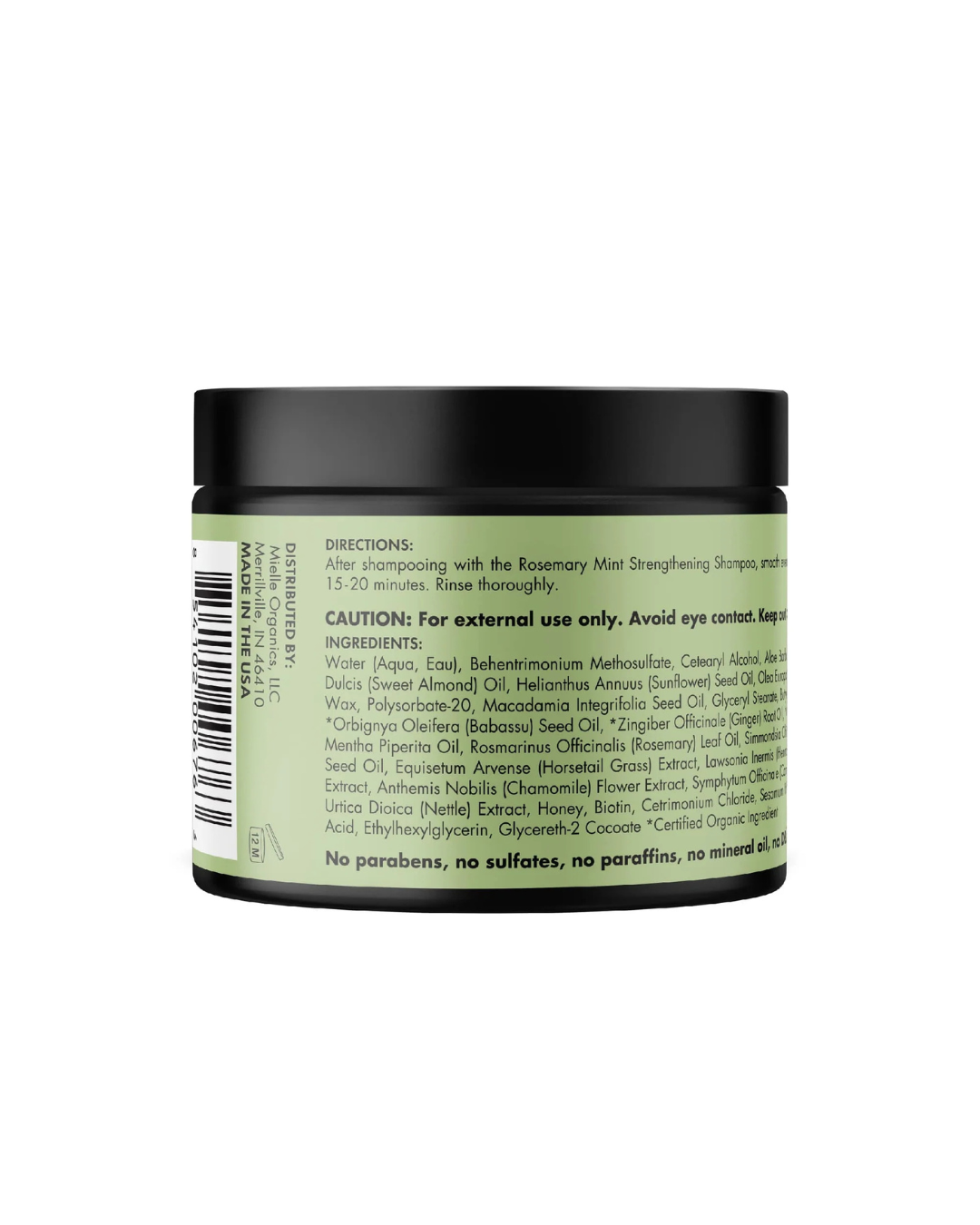 MIELLE Rosemary Mint Strengthening Hair Masque