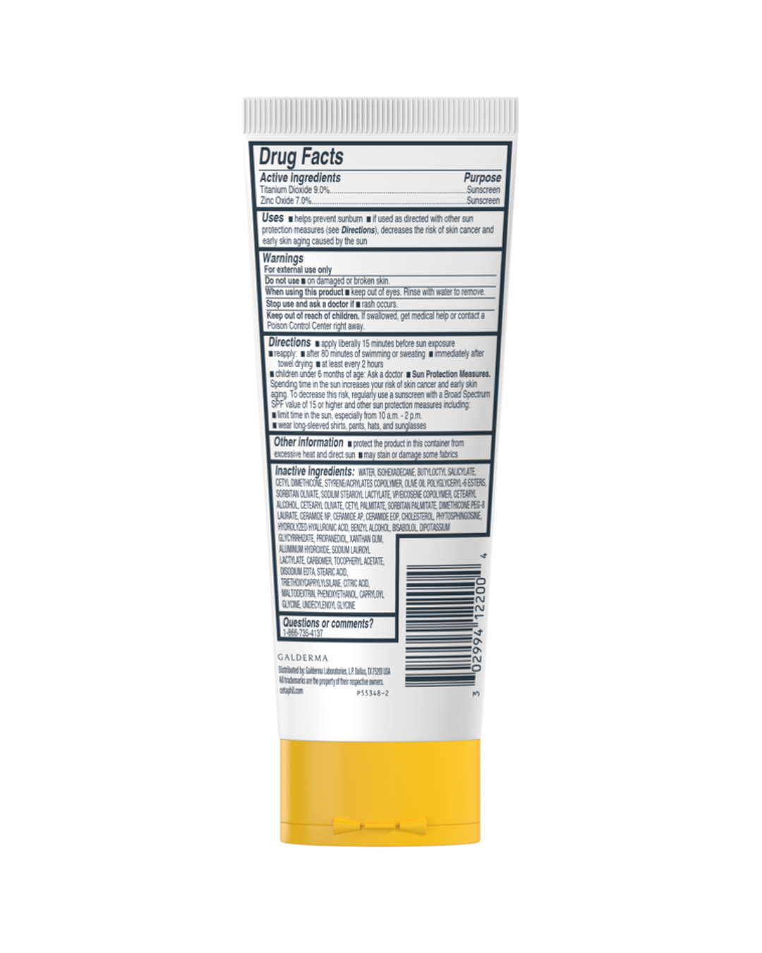 Cetaphil Sheer Mineral Sunscreen Lotion SPF 50