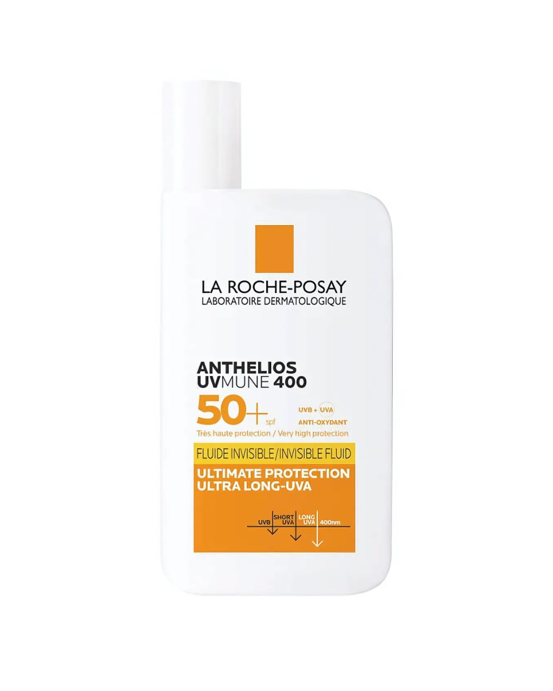La Roche Posay Anthelios UVMune 400 Invisible Fluid Spf50+ Sun Cream For Sensitive Skin 50ml