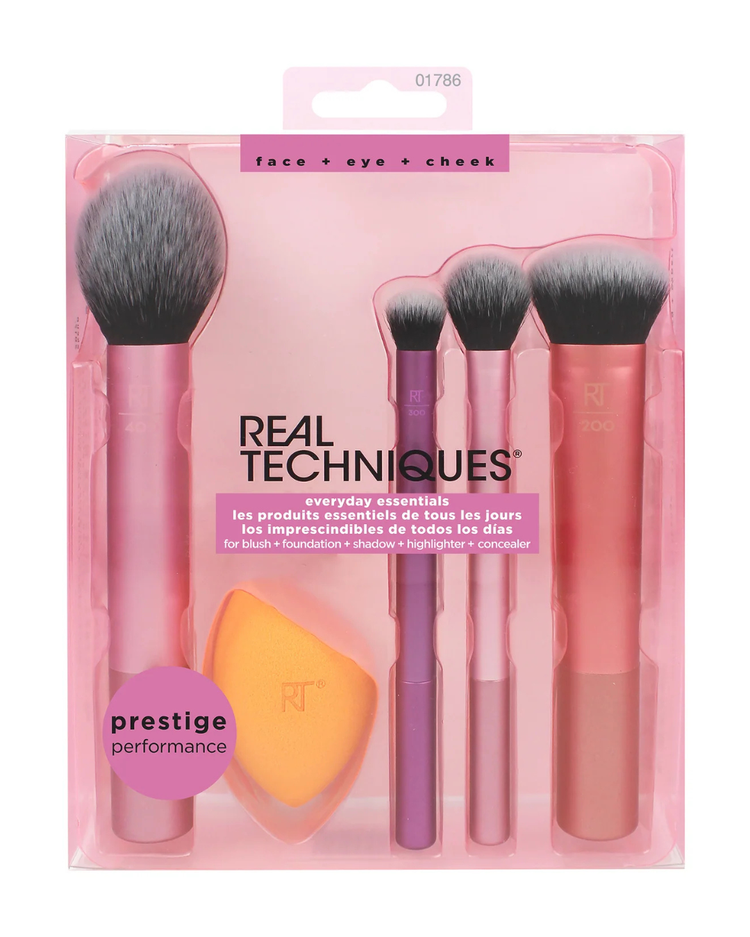 Real Techniques Everyday Essentials Makeup Brush Set