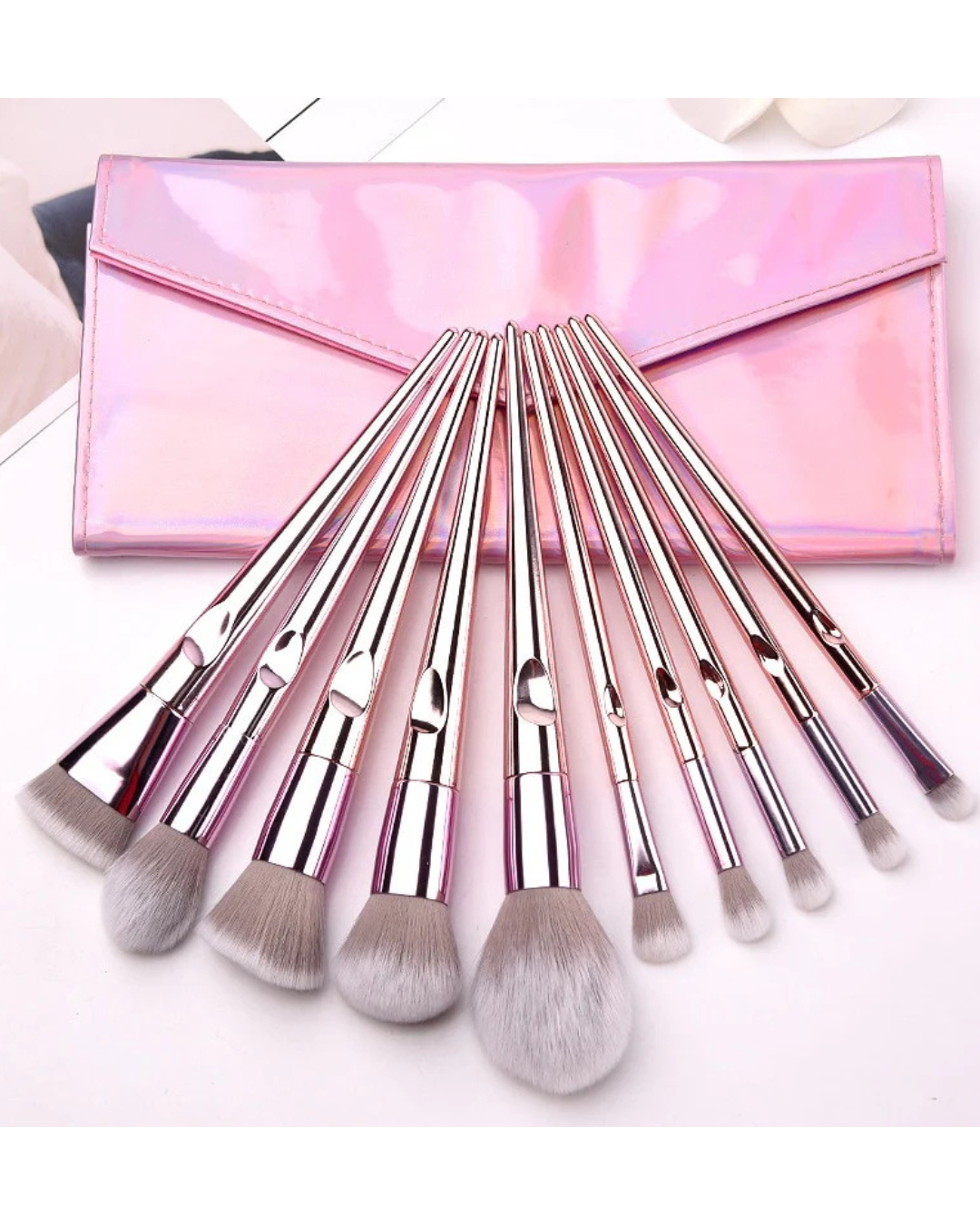 O TWO O Chrome Brushes Set 10Pcs