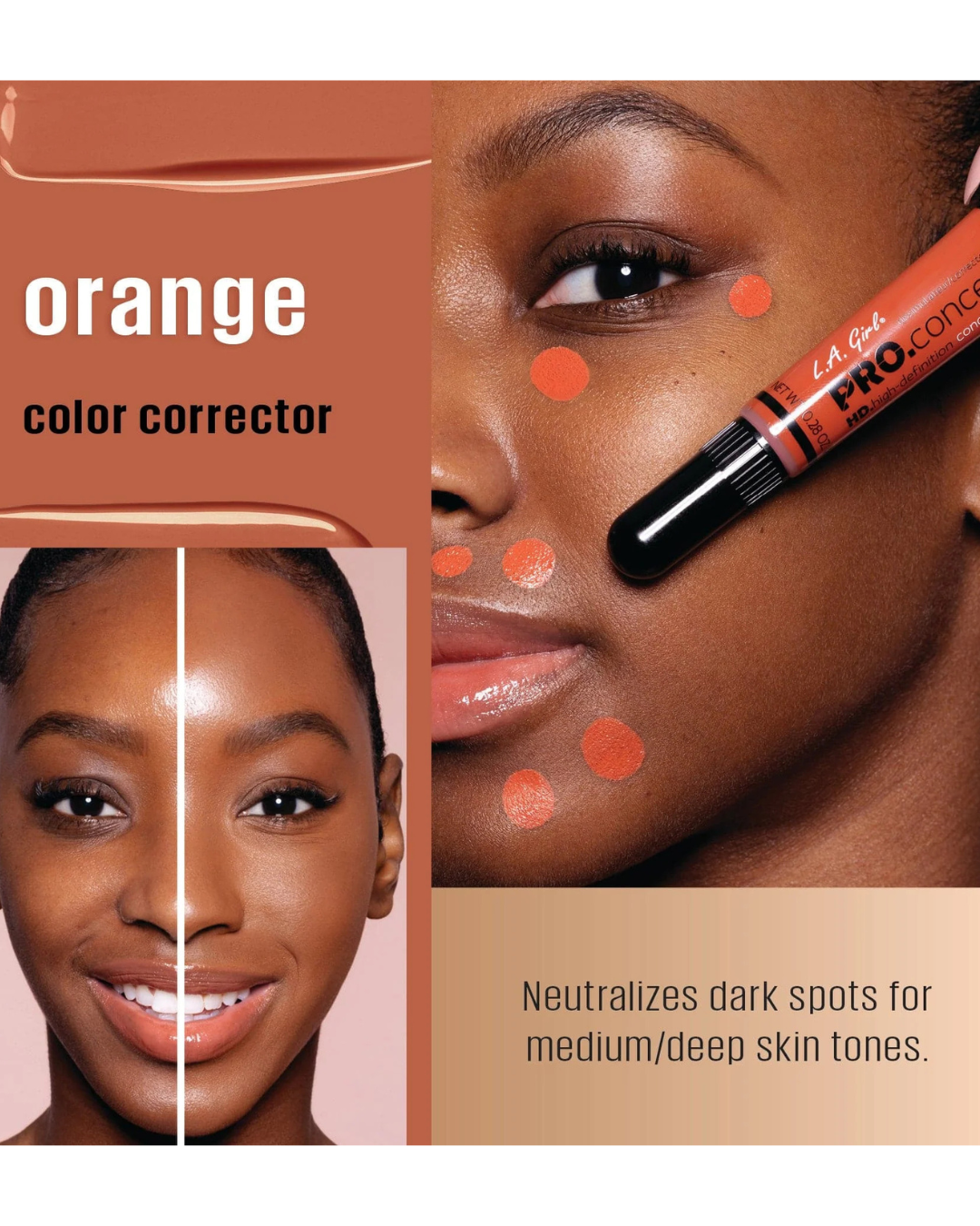 L.A. Girl HD Pro.Conceal : Concealer Orange