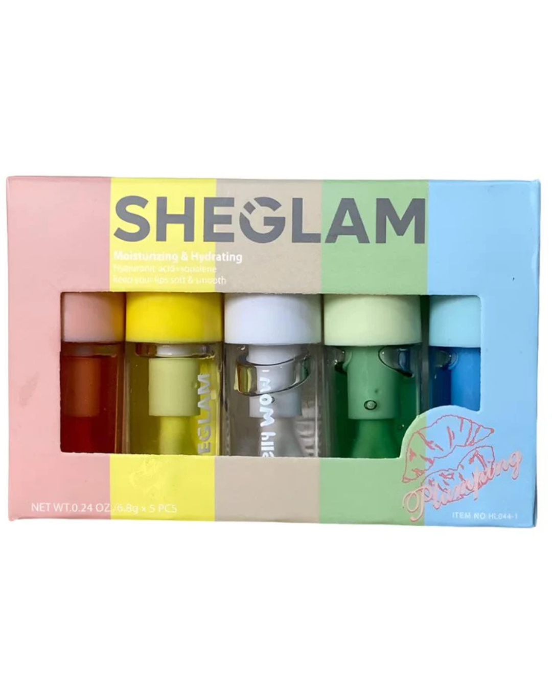 Sheglam Jelly Wow Hydrating Lip Oil 5Pcs