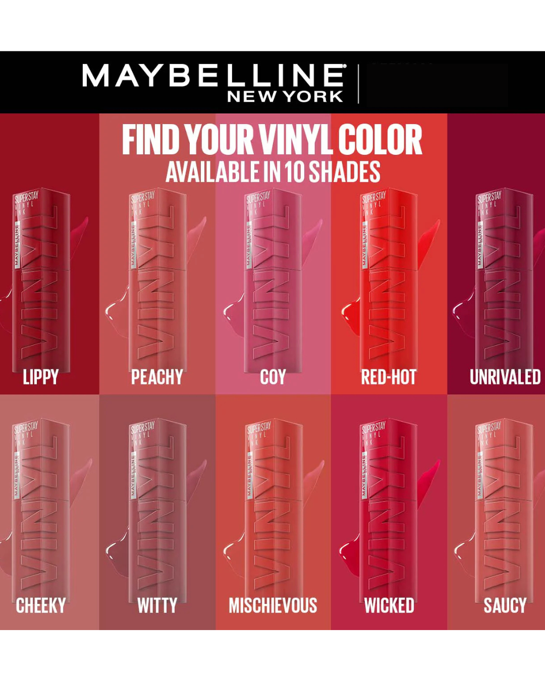 Maybelline Superstay Vinyl Ink Liquid Lipstick