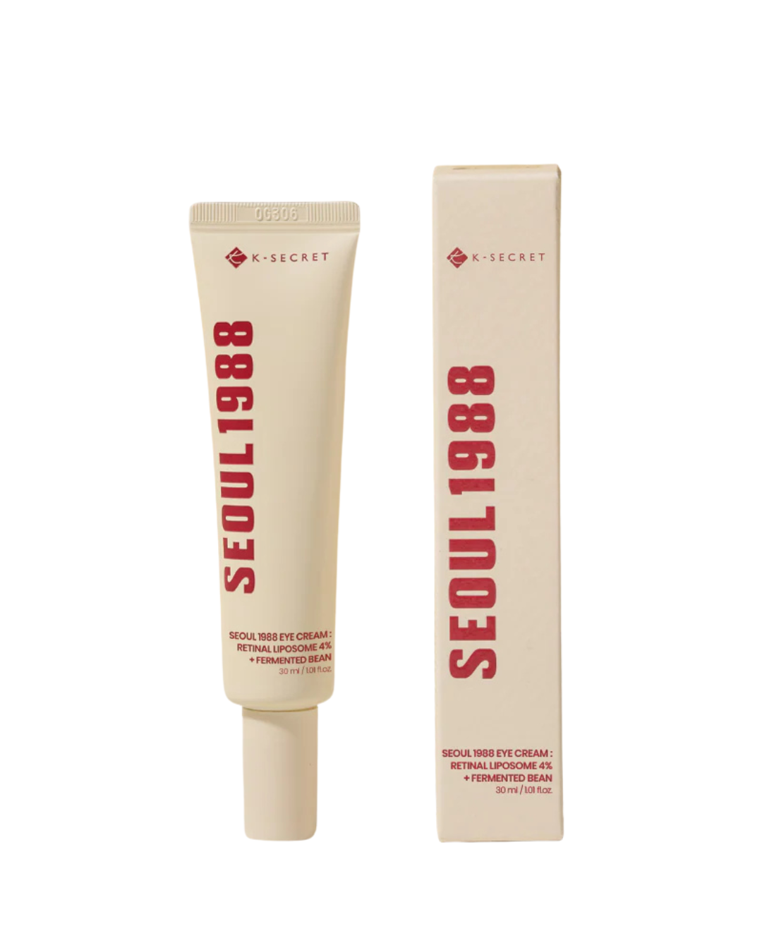 K-Secret Seoul 1988 Eye Cream : Retinal Liposome 4% + Fermented Bean