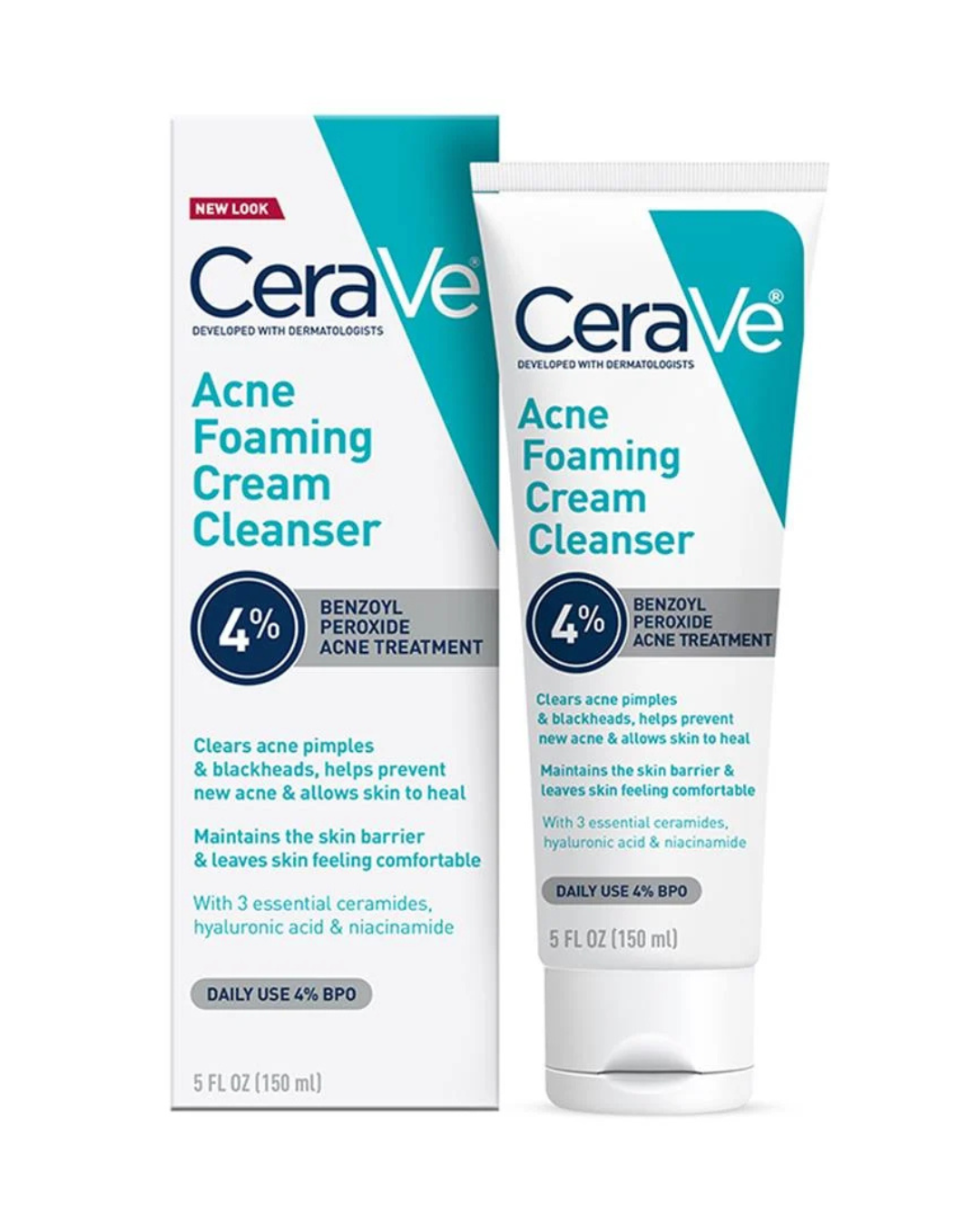 CeraVe Acne Foaming Cream Cleanser