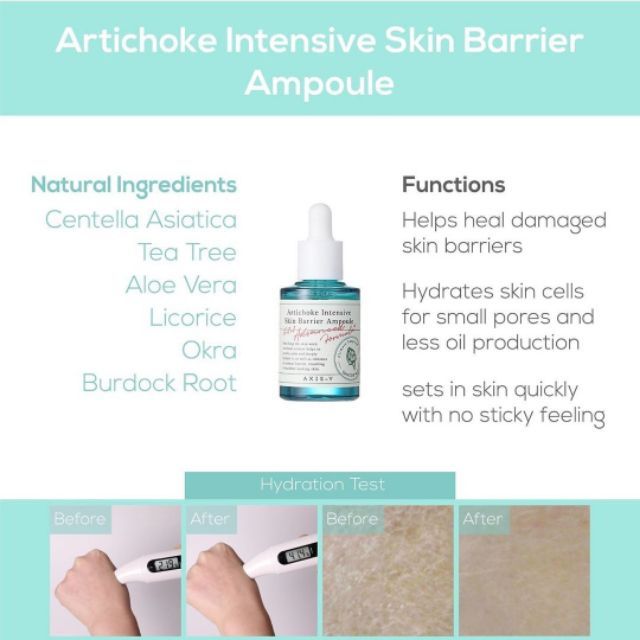 Axis-Y Artichoke Intensive Skin Barrier Ampoule
