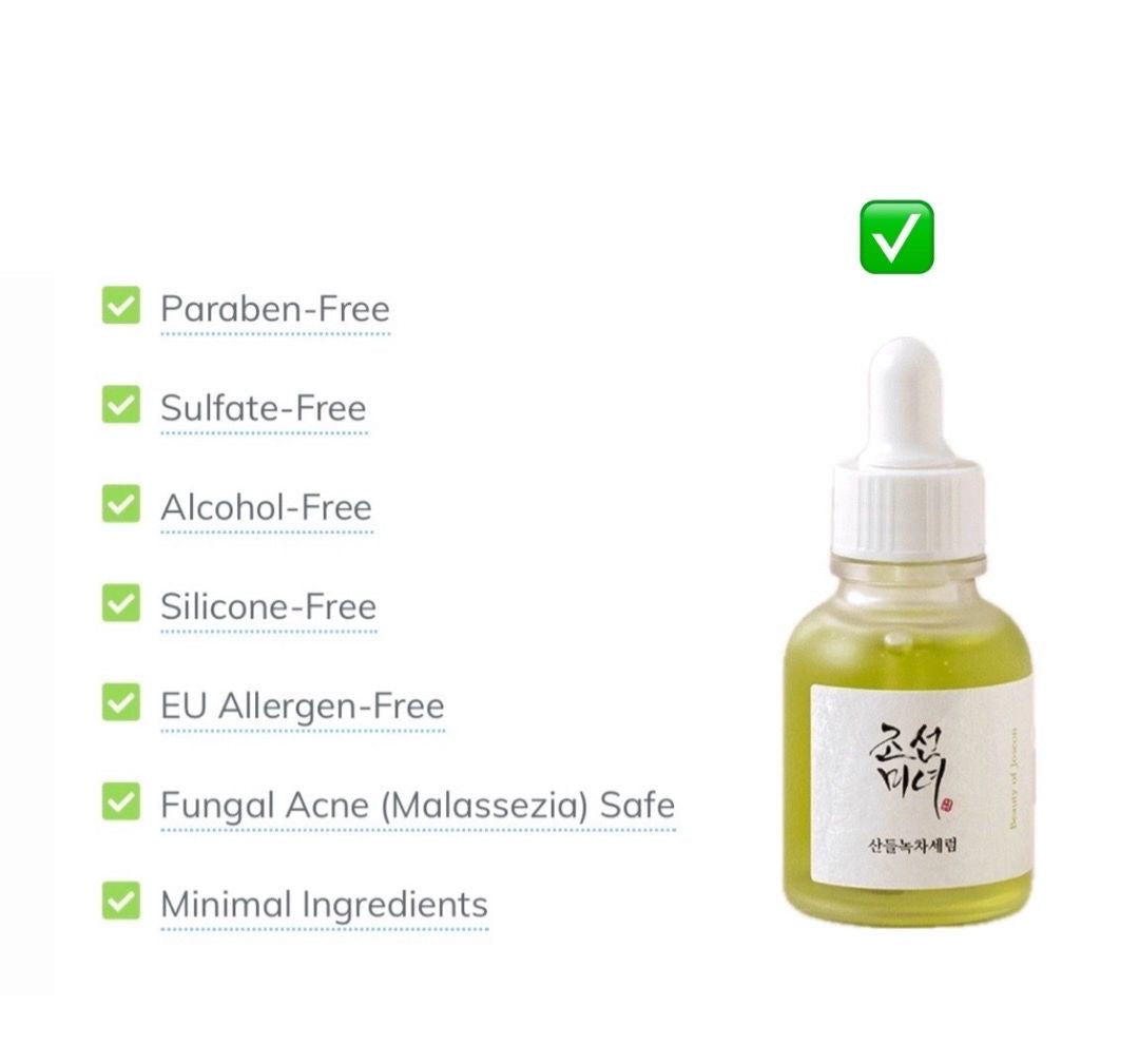 Beauty Of Joseon Calming Serum : Green tea + Panthenol
