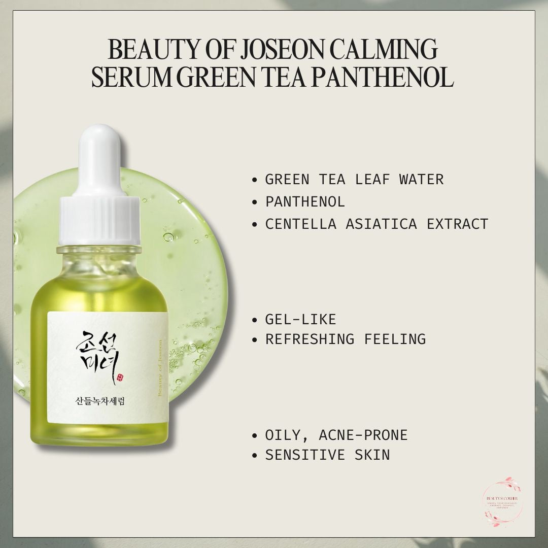 Beauty Of Joseon Calming Serum : Green tea + Panthenol