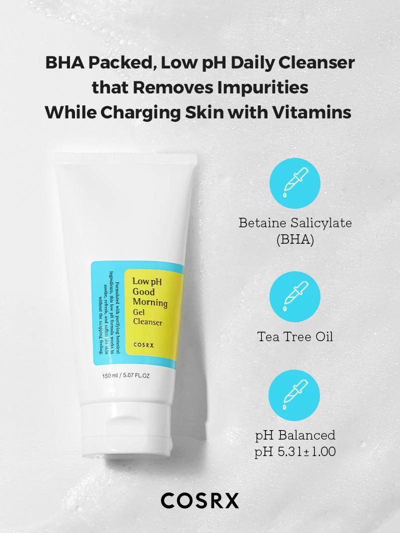 Cosrx Low PH Good Morning Gel Cleanser