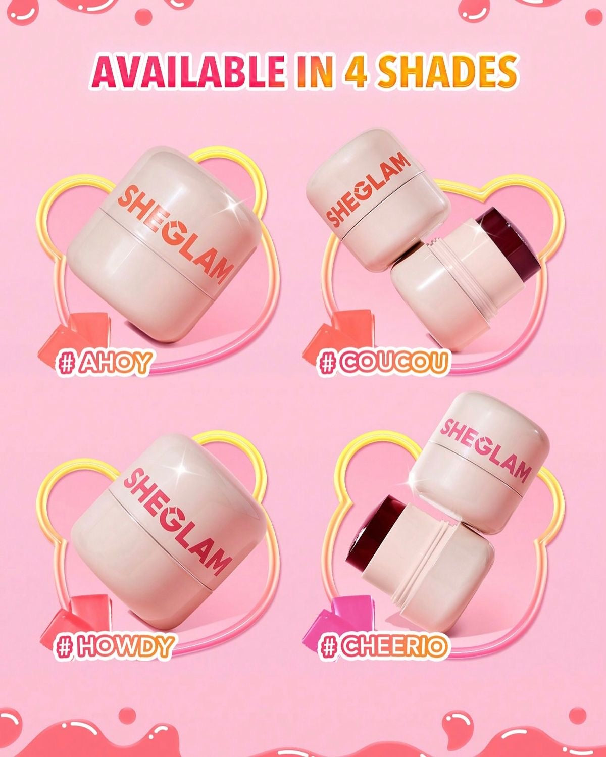Sheglam Jelly-Licious Hydrating Lip & Blush Tint