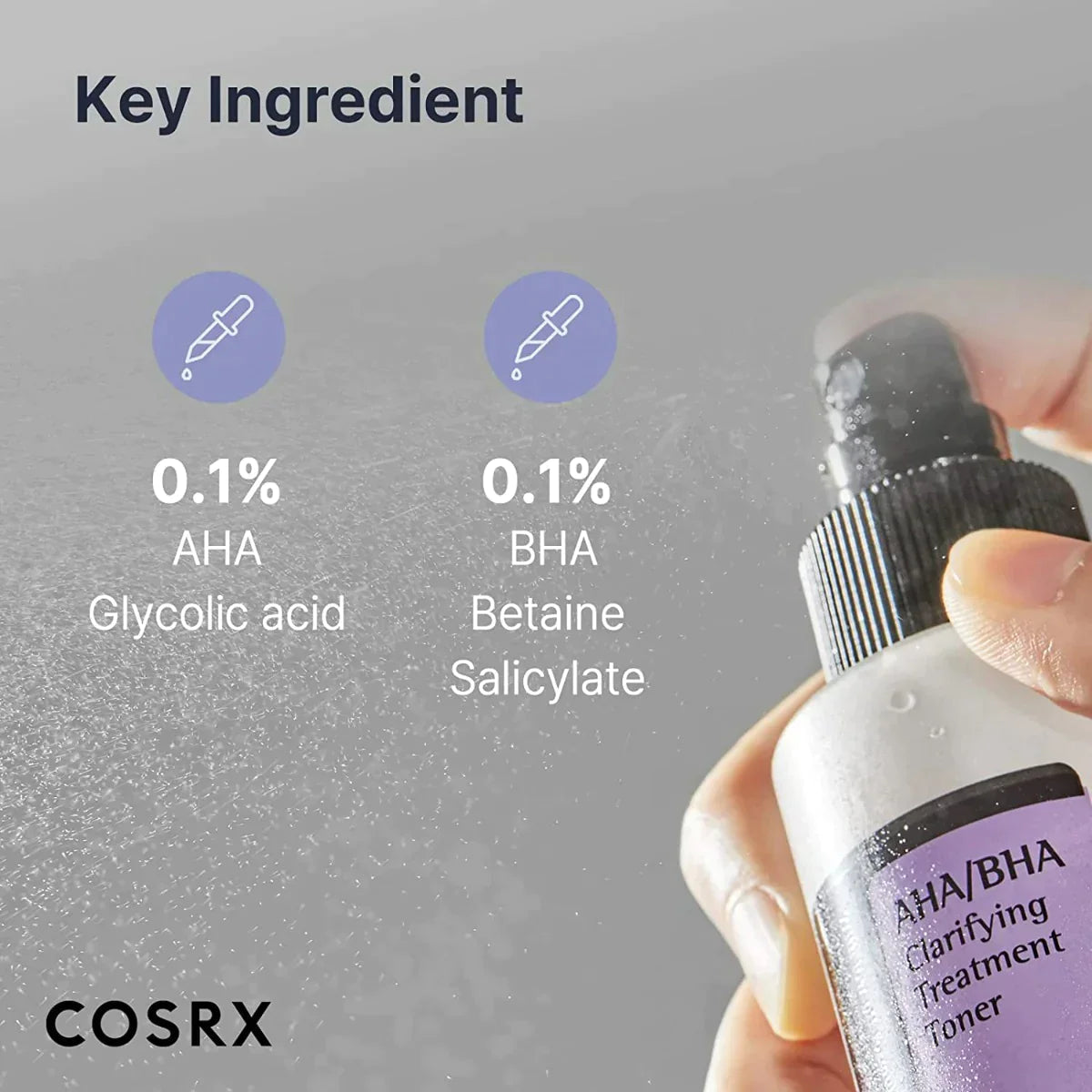 Cosrx AHA/BHA Clarifying Treatment Toner