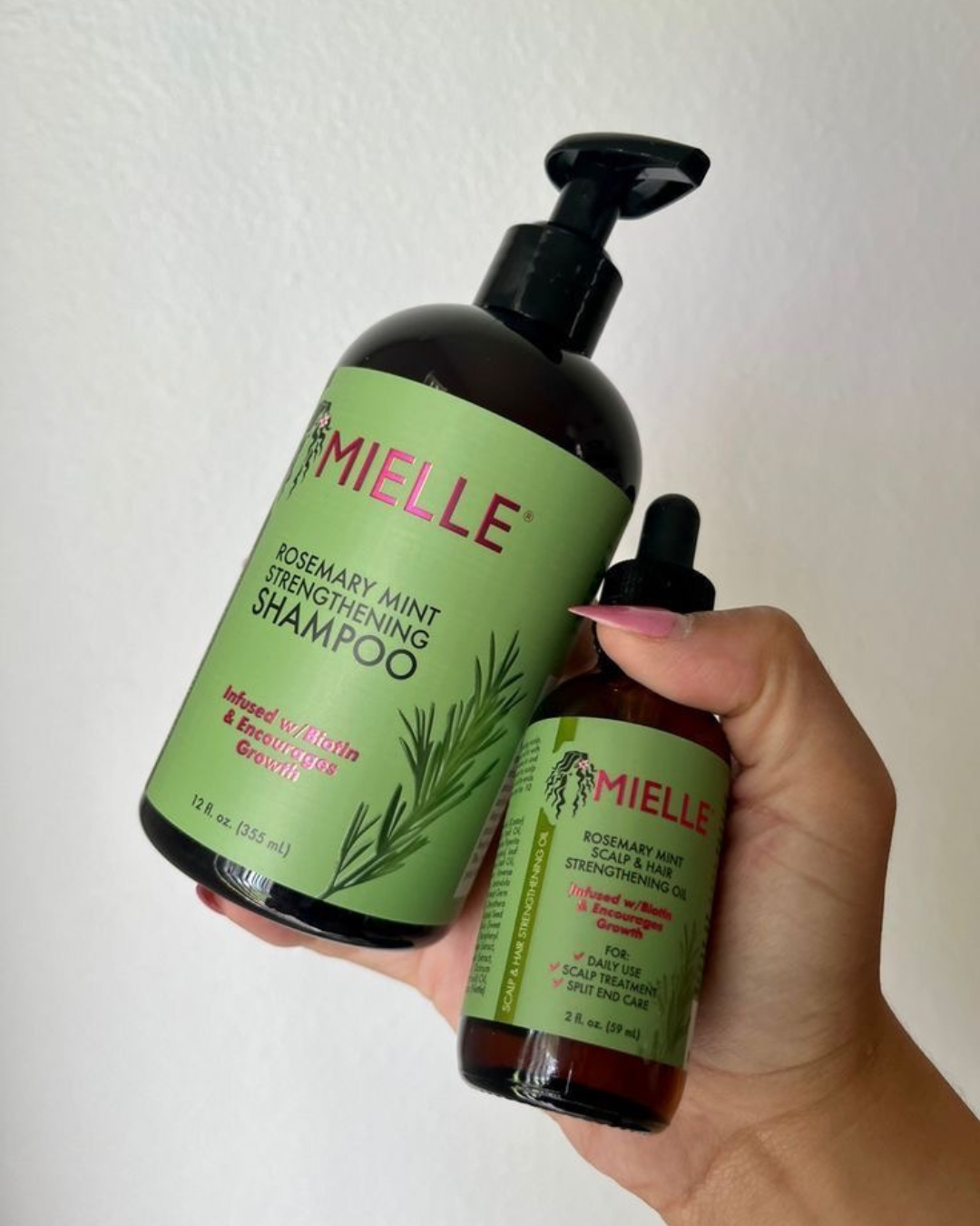 MIELLE Rosemary Mint Strengthening Bundle