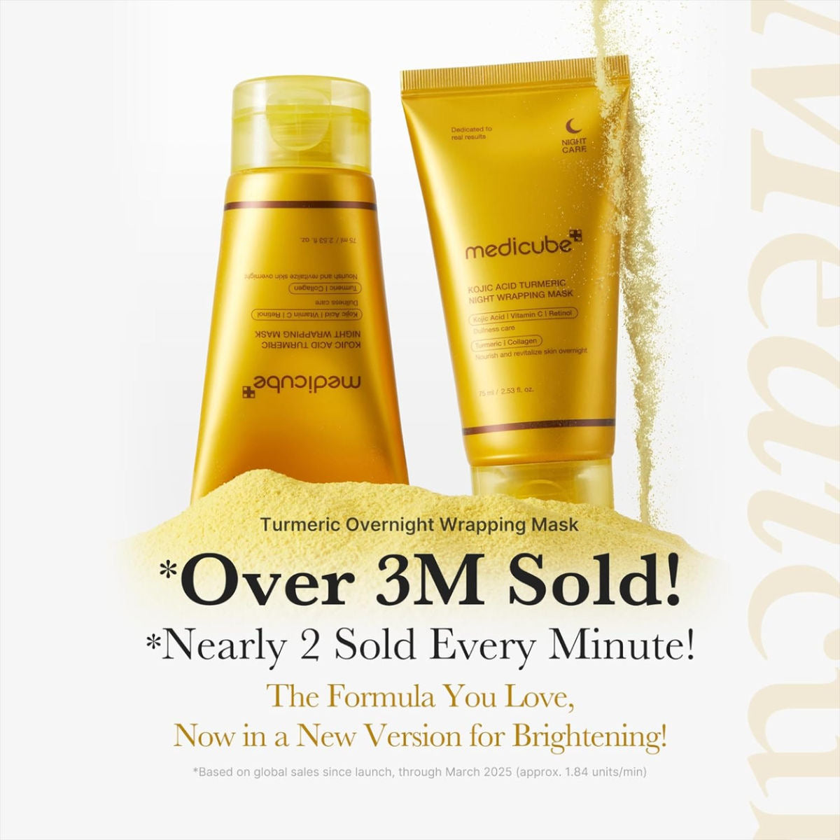 Medicube Kojic Acid Turmeric Overnight Wrapping Mask