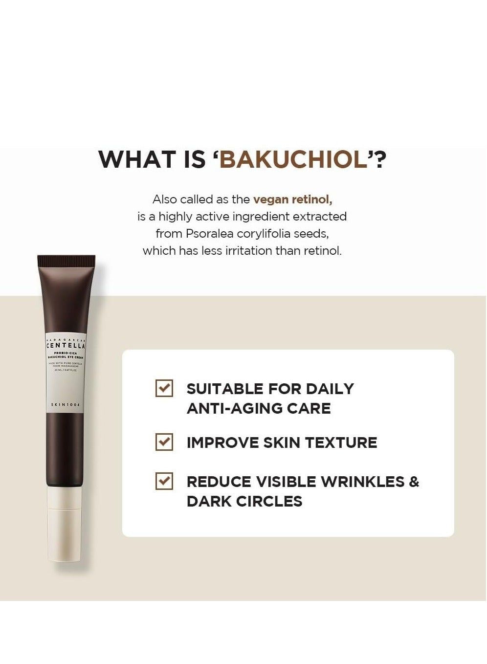Skin 1004 Probio-Cica Bakuchiol Eye Cream