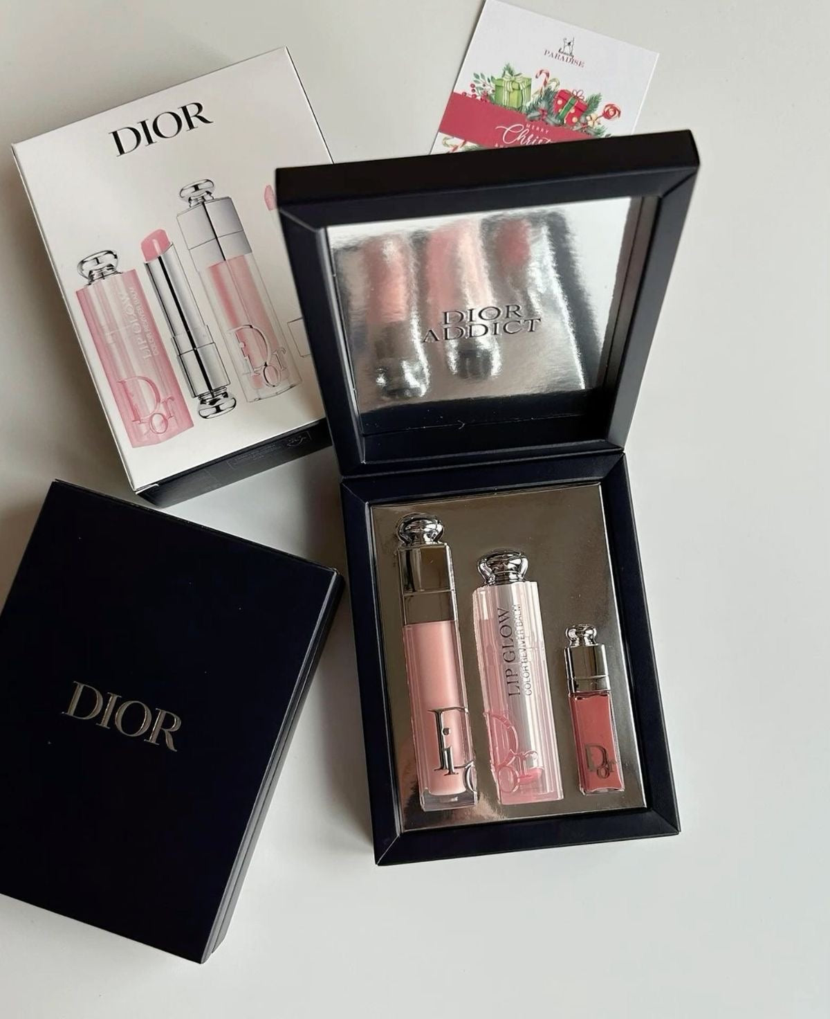 DIOR ADDICT 3 IN 1 LIP GLOW & BALM SET