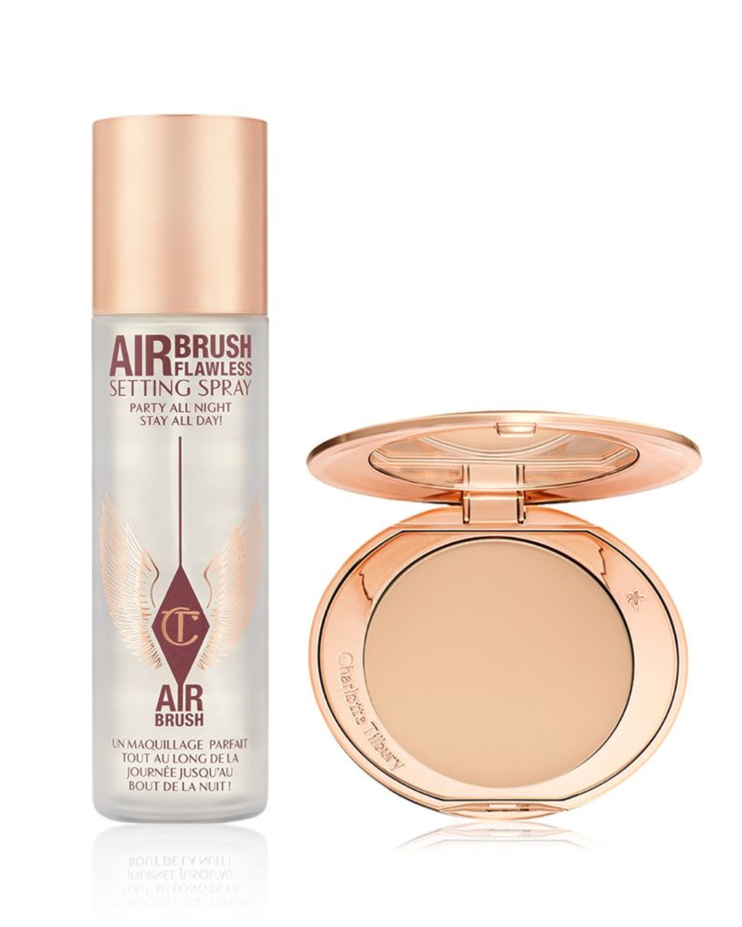 CHARLOTTE TILBURY AIRBRUSH FLAWLESS TRAVEL/GIFT SET