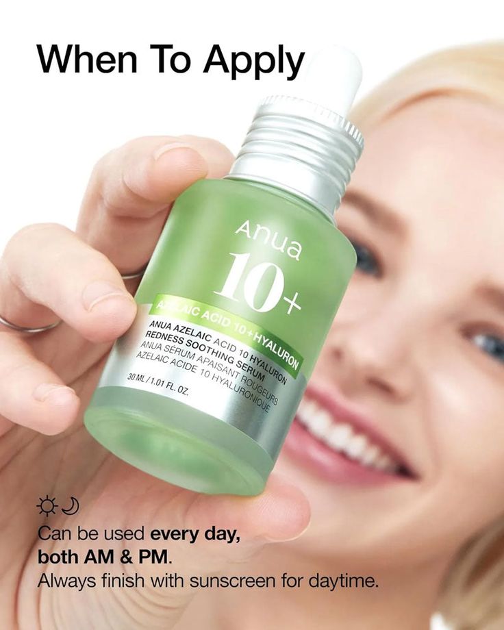 Anua Azelaic 10 Hyaluron Redness Soothing Serum