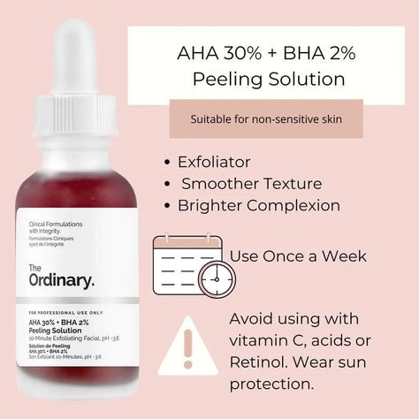 The Ordinary AHA 30% + BHA 2% Peeling Solution