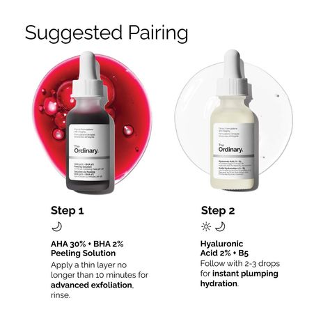The Ordinary AHA 30% + BHA 2% Peeling Solution