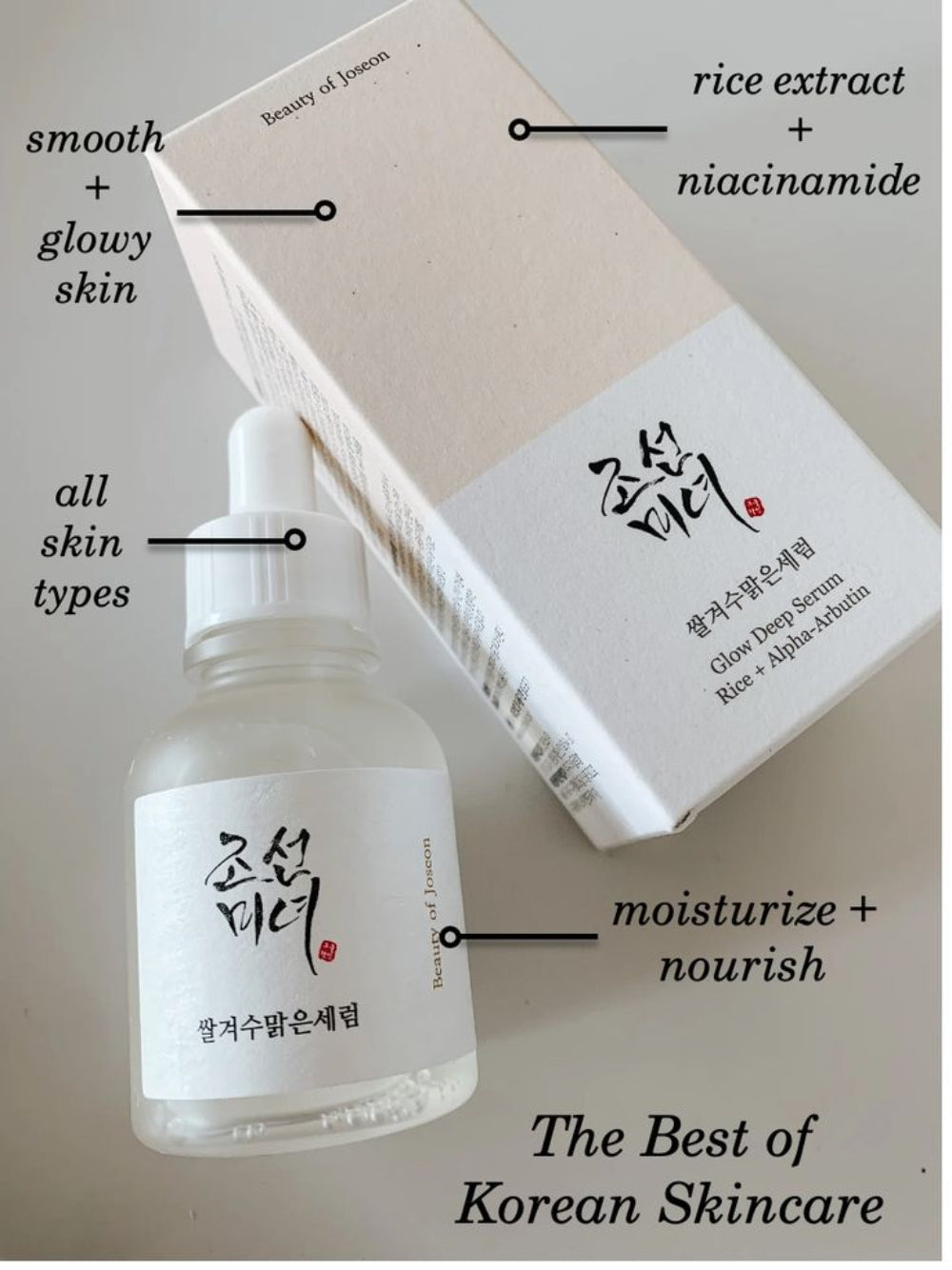 Beauty of Joseon Glow Deep Serum : Rice + Alpha Arbutin